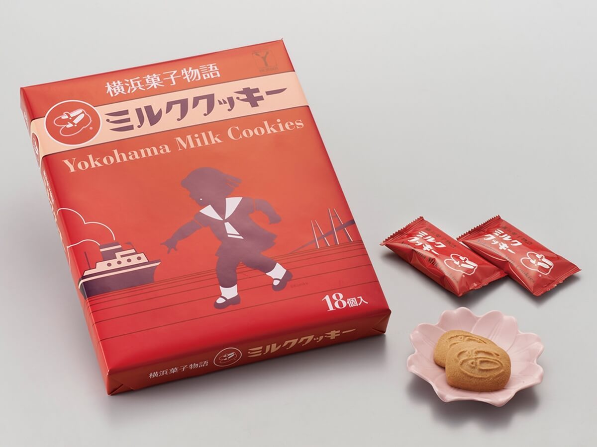 横浜菓子物語ミルククッキー ヨコハマ グッズ001 横浜のおみやげ