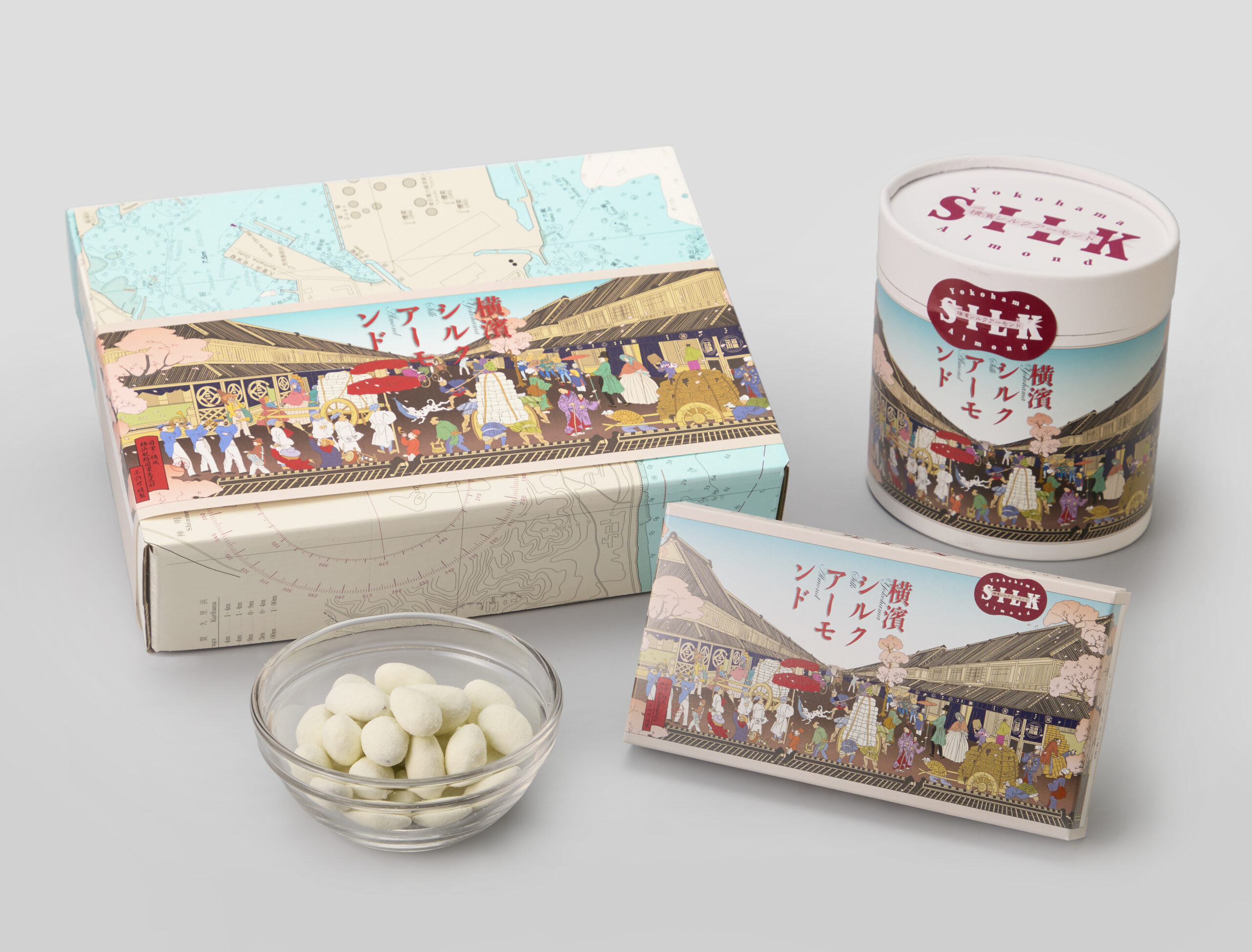 シルクアーモンド - ヨコハマ・グッズ001 横浜のおみやげ